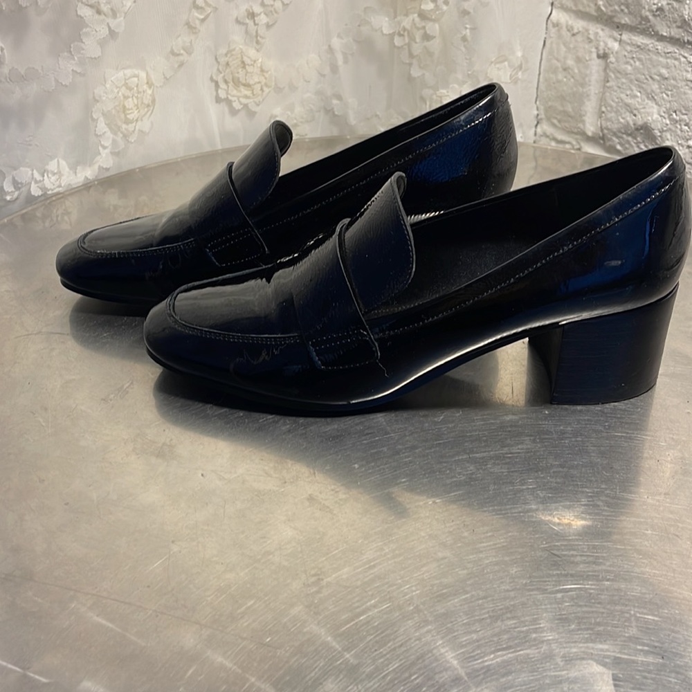 Marc Fisher Ml Hudson Block Heel Loafers In Black… - image 2